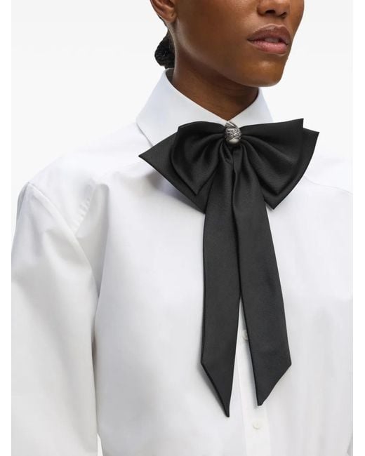 Karl Lagerfeld Black K/Autograph Bow Tie