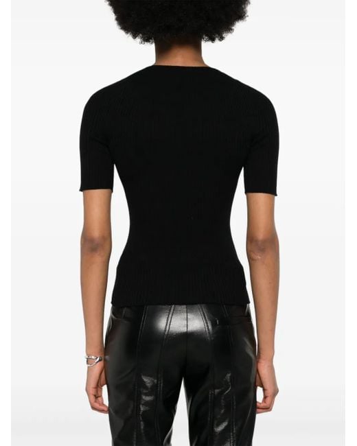Courreges Black Sweaters