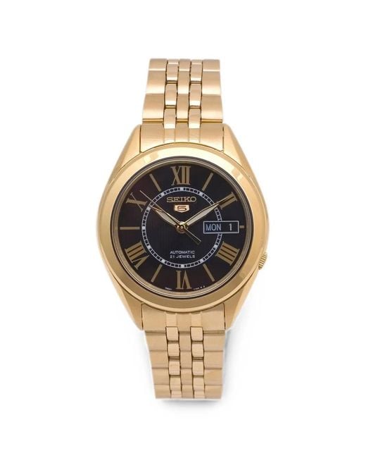 Seiko Metallic Series 5 38Mm Watch for men