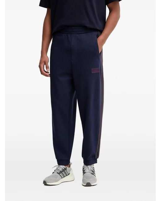 EA7 Blue Zip-Fastening Tracksuit for men