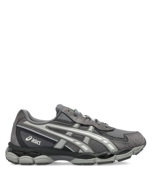 Asics Gray Gel-Nyc 2055 Suede Sneakers