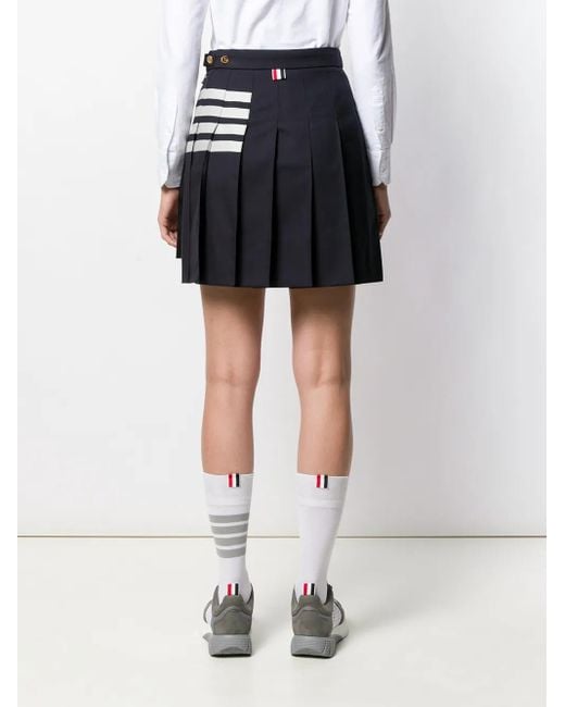 Thom Browne Plooirok in het Blue