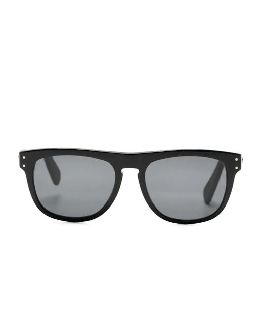 Ferragamo Eyewear Gray Square-Frame Sunglasses for men