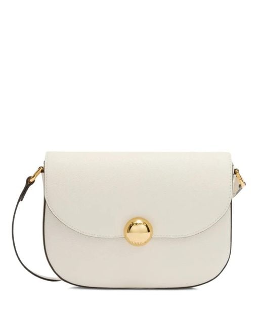 Furla Natural Spherical-Embellishment Leather Mini Bag