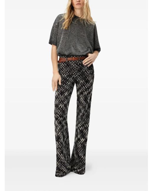 Missoni Black Printed Trousers