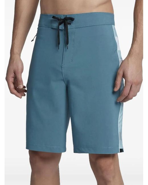Hurley Blue Drawstring Swim Shorts for men