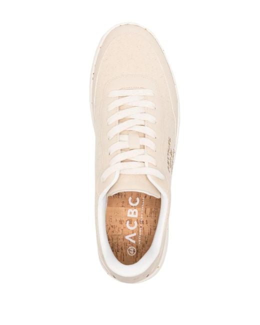 Acbc White Evergreen Low-Top Sneakers