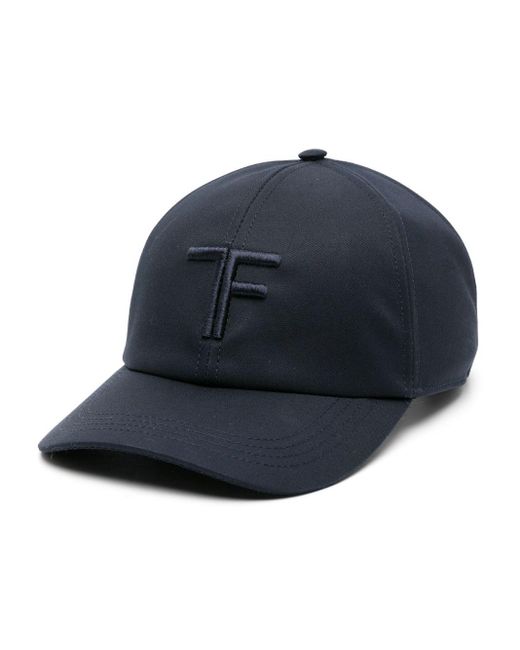 Cappello da baseball con ricamo di Tom Ford in Blue da Uomo