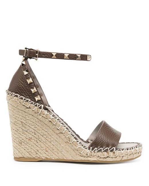 Studs dames sandalen met sleehakken | KLEDING.nl
