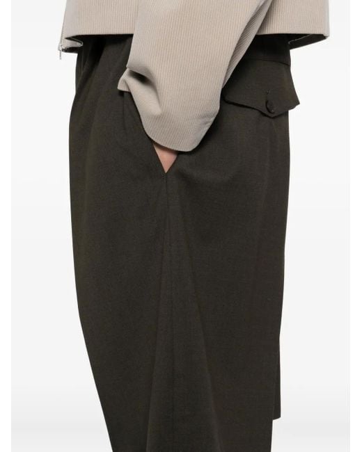 Jacquemus Black Ovalu Shorts for men