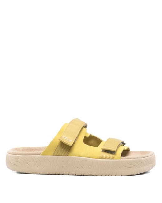 Sandalias Arpoador con doble tira Veja de color Metallic