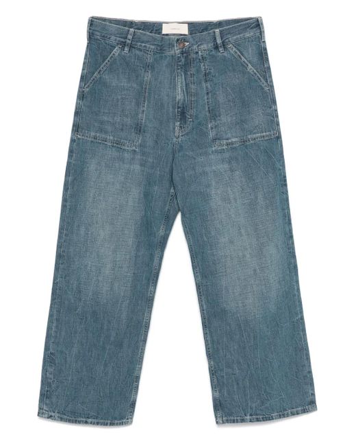 Vaqueros Genua Worker Chino Jeanerica de hombre de color Blue