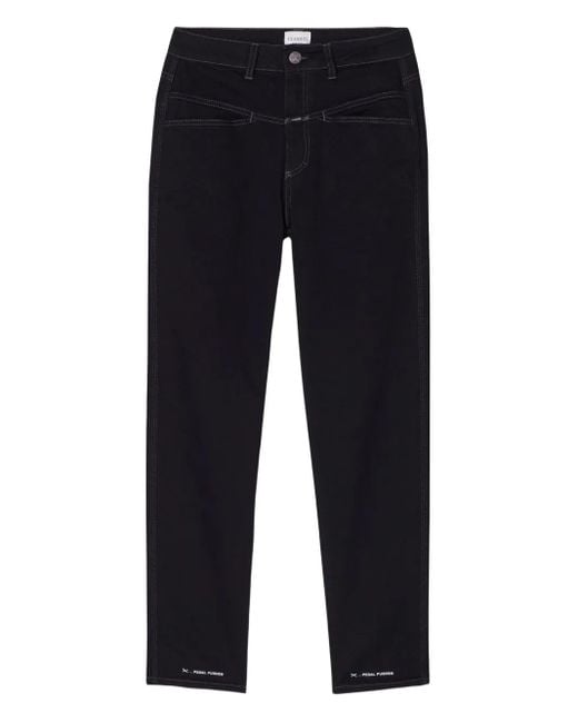 Closed Blue Contrast-Stitch Jeans