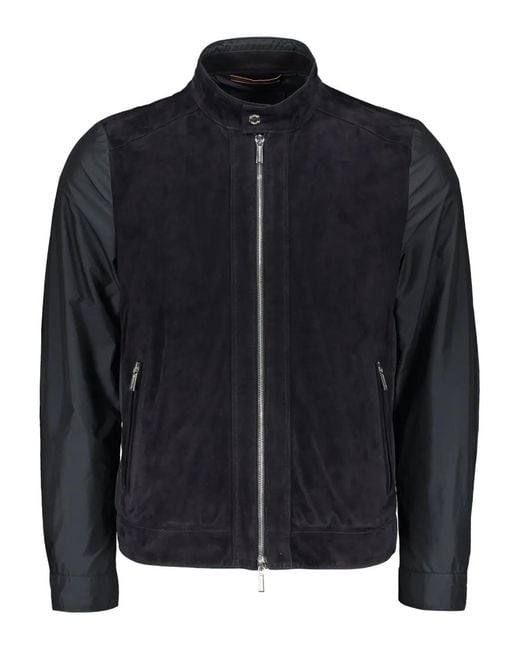 Moorer Black Giacomo Jacket for men