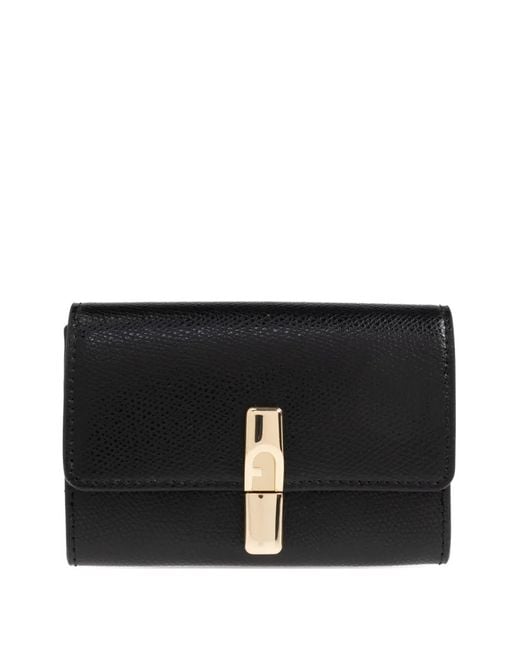 Furla Black Small Iride Wallet