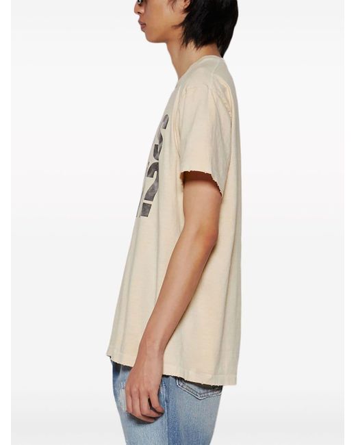 GALLERY DEPT. Natural Whats Next Cotton T-shirt for men