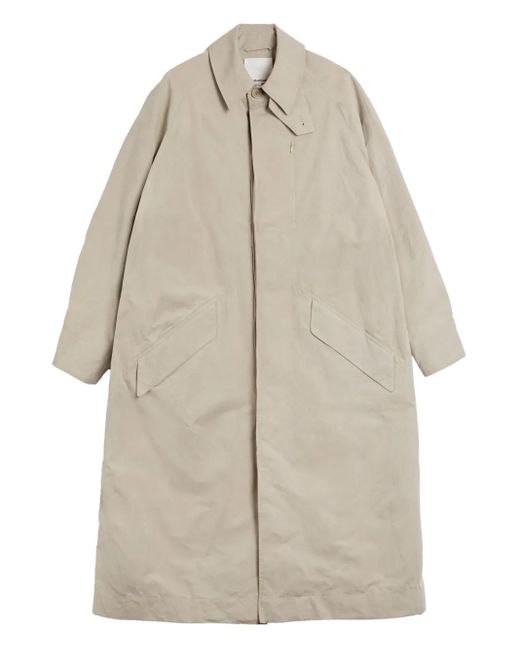 Gabardina Tyrell YMC de color Natural