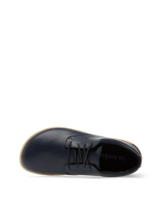 Be Lenka Blue Leather Sneakers