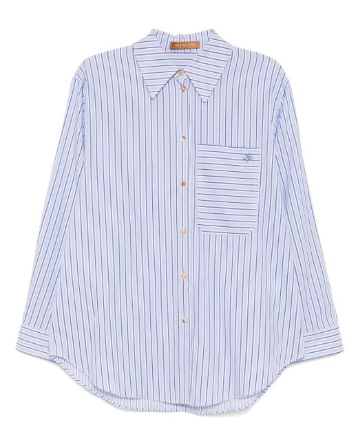 Rejina Pyo Blue Caprice Shirt