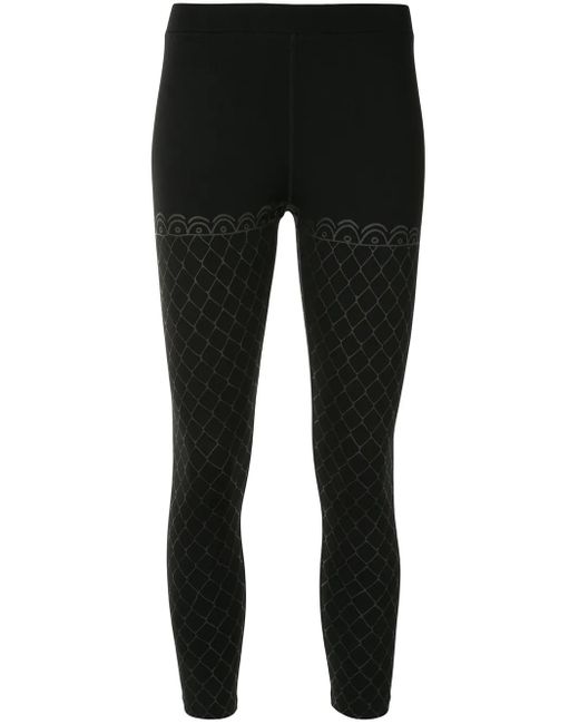 Haculla Black Geometric Print Leggings