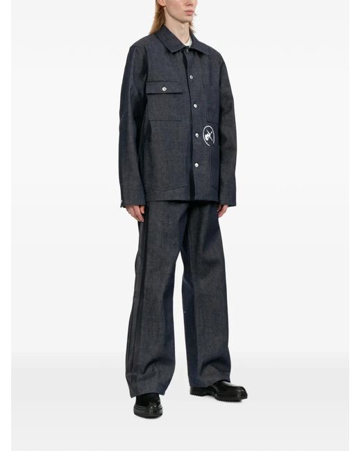 A.P.C. Blue Grand Jack Jacket for men