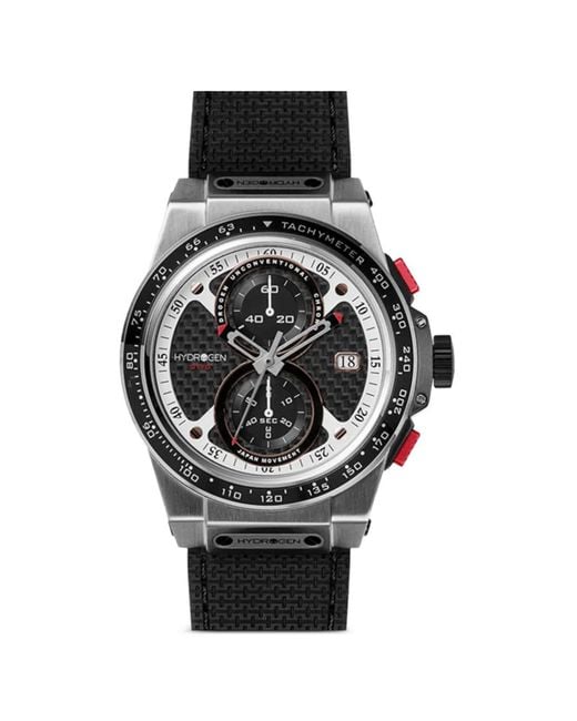Hydrogen Black Otto Chrono 44Mm Watch for men
