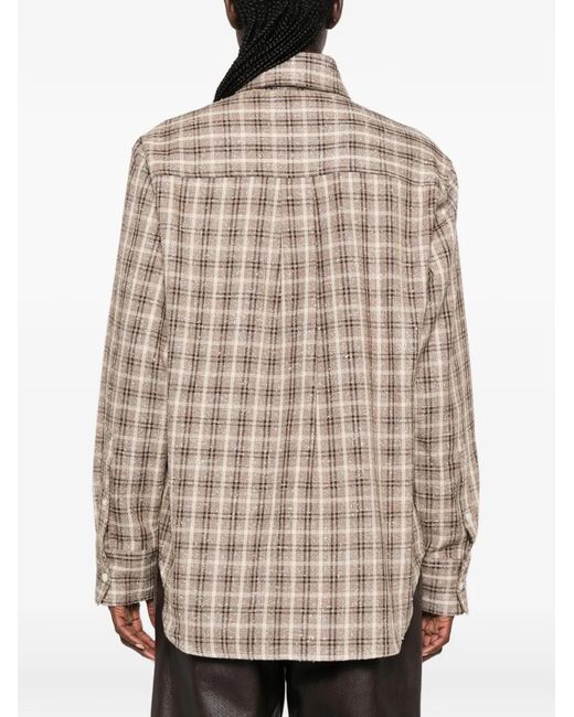 Rohe Natural Check-Pattern Shirt