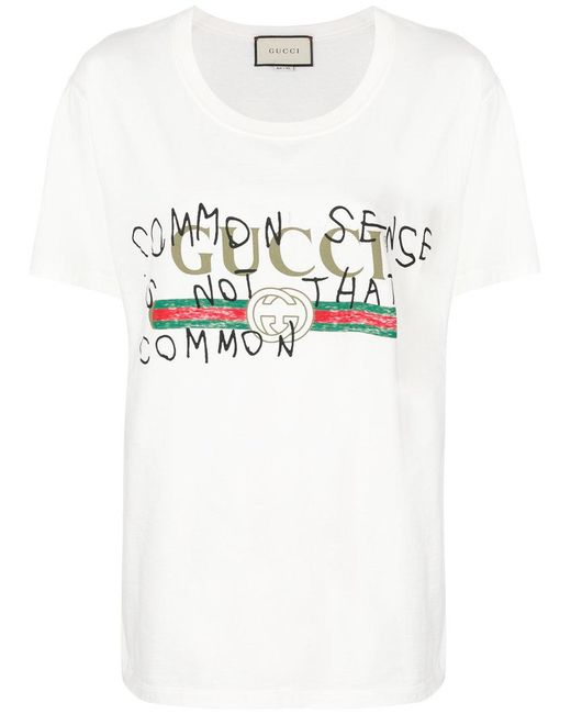 Gucci Coco Capitán Vintage T-shirt in White | Lyst