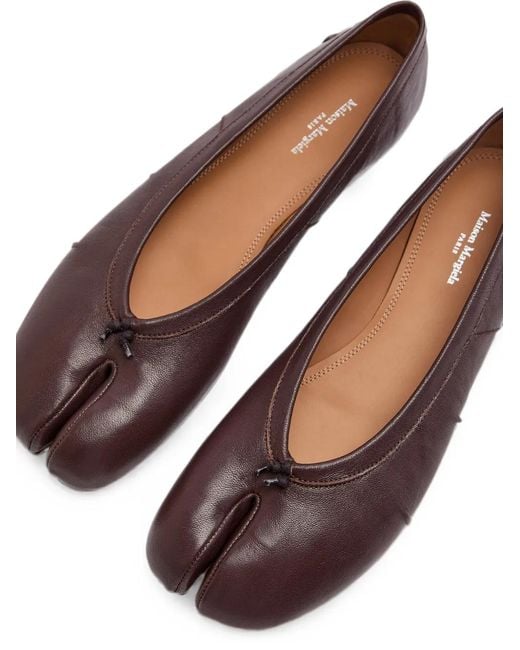 Maison Margiela White Tabi Ballerinas