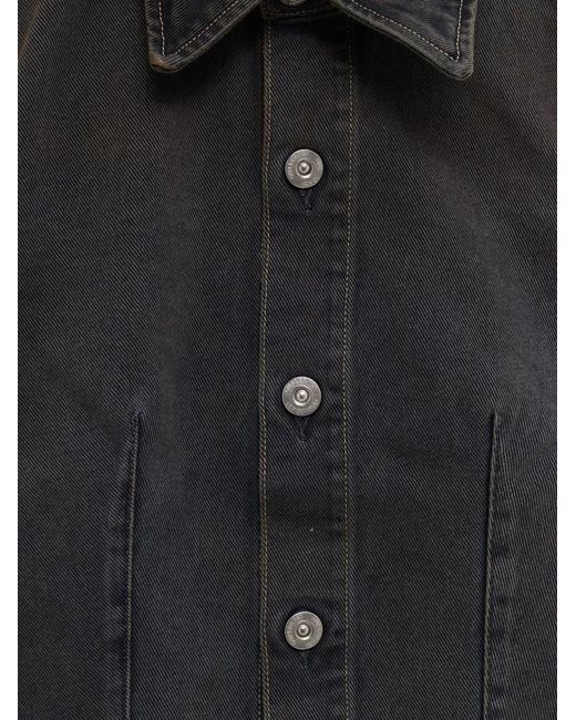 Our Legacy Black Buttoned Pocket Jacket