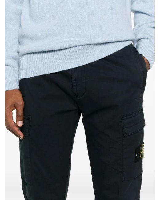Stone Island Hose mit aufgesetzter Tasche in Blue für Herren