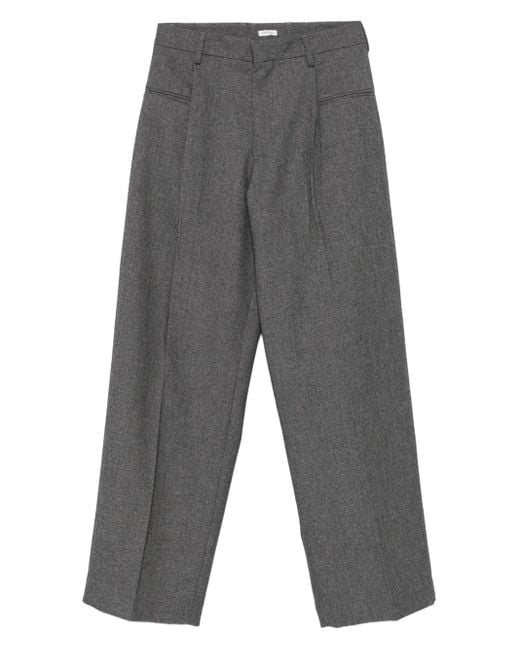 Covert プリーツディテール パンツ Gray