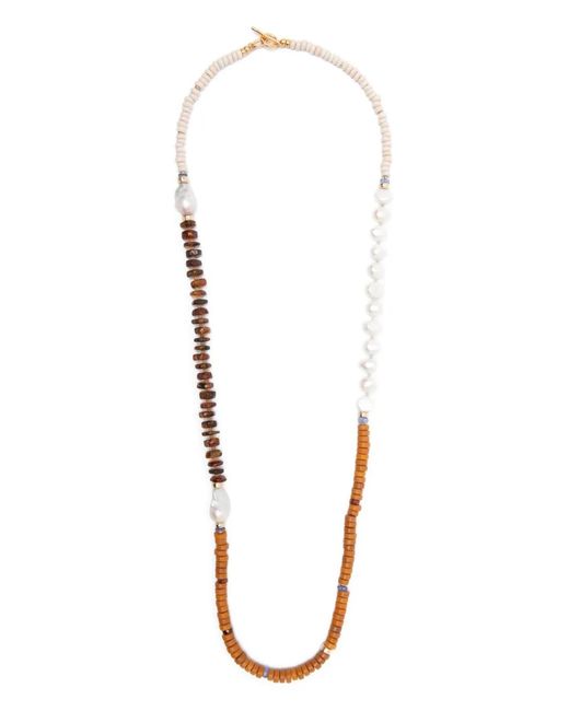 Lizzie Fortunato White Collier Cabana