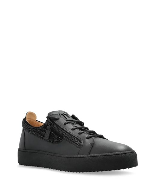 Giuseppe Zanotti Black Frankie Sneakers for men