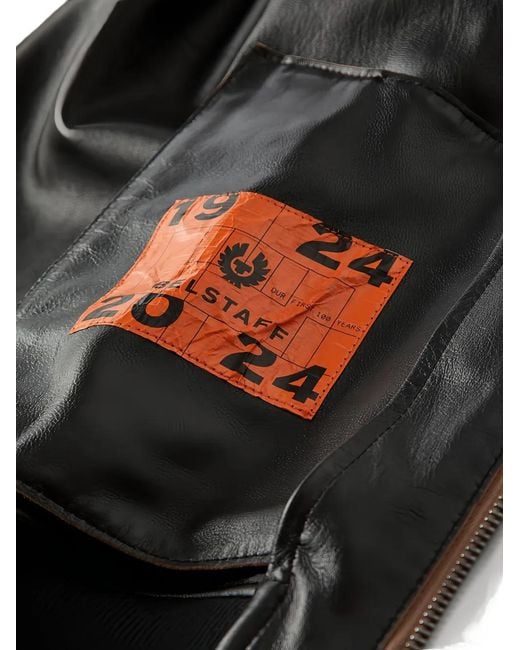 Belstaff Natural Zip Fastening Bomber Jacket