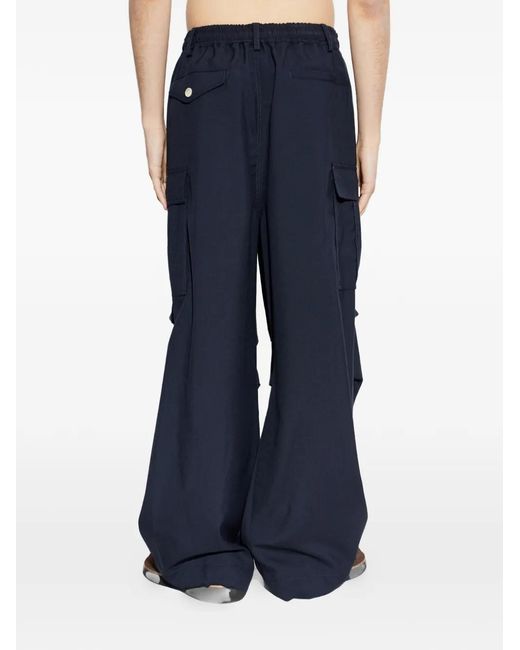 Pantalones Cargo Con Botones Marni de hombre de color Blue