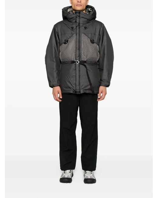 Goldwin Black Composite Parka for men