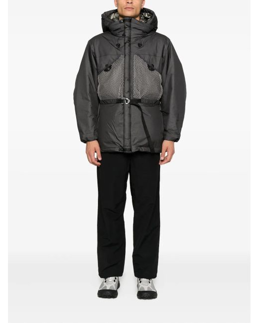 Goldwin Black Composite Parka for men