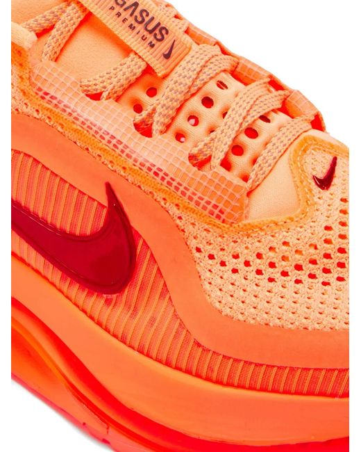 Nike Orange Pegasus Premium Sneakers