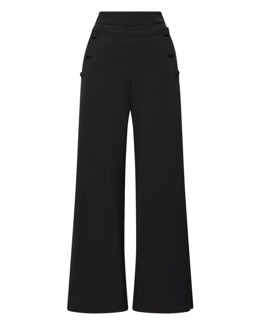 Maliparmi Black Button Trousers