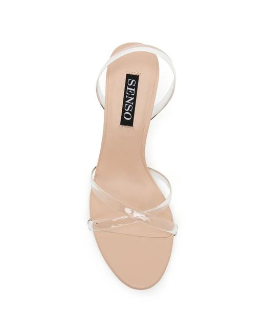 Senso White 80Mm Wandar Sandals