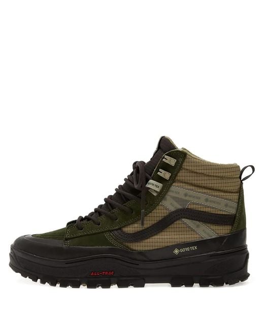 Vans Brown Gore-Tex Insulated Mte Sk8-Hi Sneakers