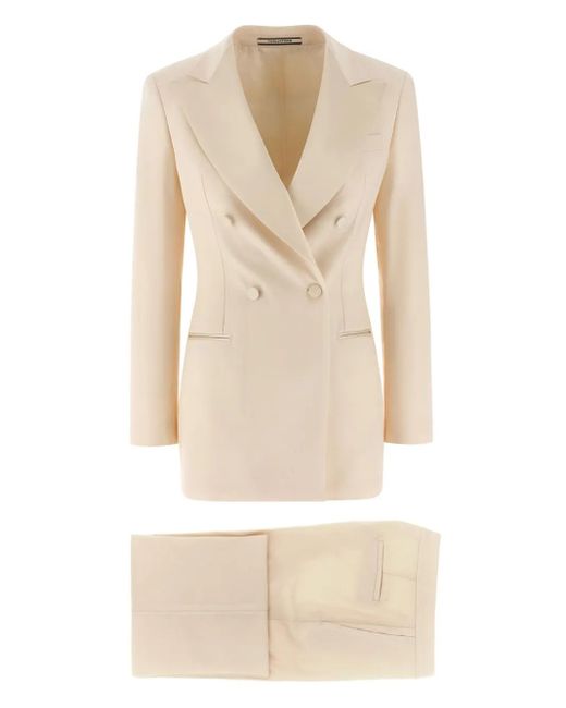 Tagliatore Natural Clarita Double-Breasted Suit