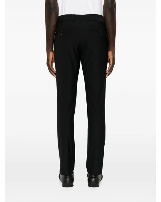 Karl Lagerfeld Black Crown Trousers for men