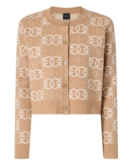 Pinko Natural Langärmeliger Cardigan