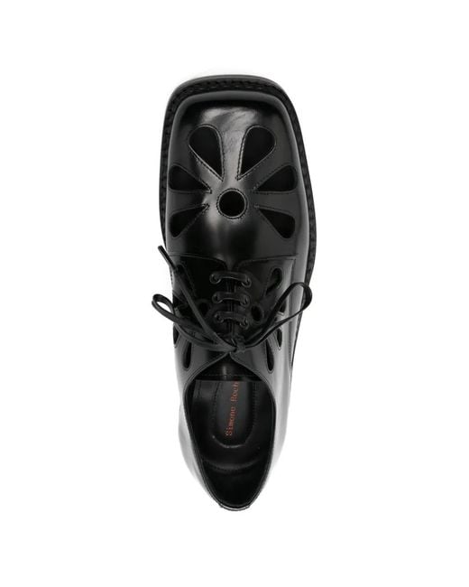 Derbies Daisy À Découpes Simone Rocha pour homme en coloris Black