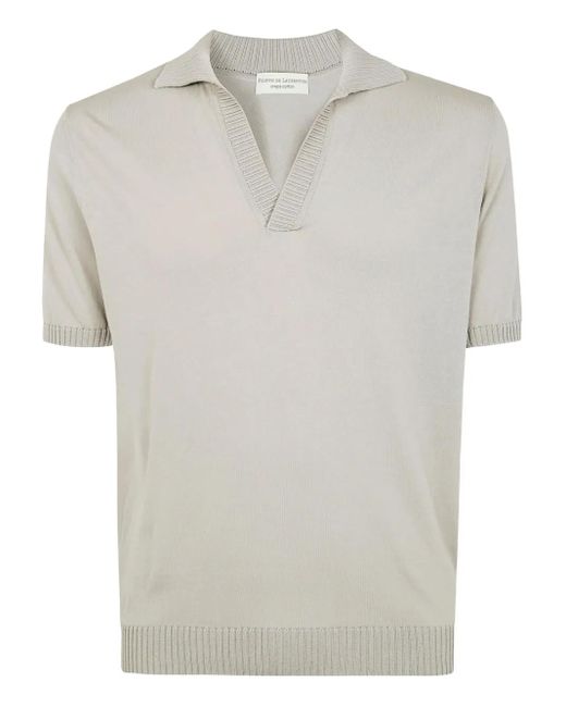 メンズ FILIPPO DE LAURENTIIS Knitted T-shirt White