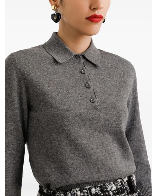 Dolce & Gabbana Gray Dolce & Gabbana T-Shirts And Polos