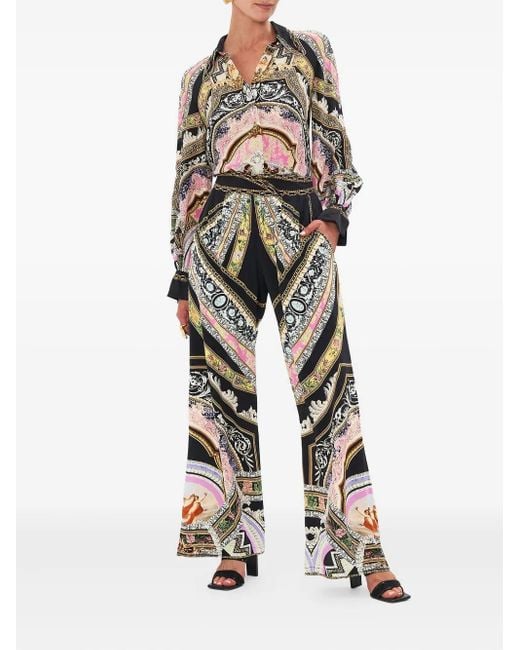 Pantalones Florence Field Day Camilla de color White