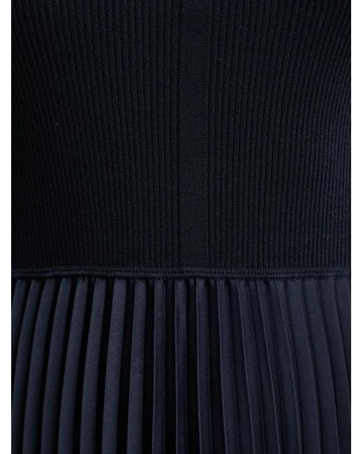 Boss Black Geripptes Minikleid